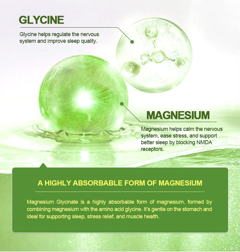 DEAL SUPPLEMENT Magnesium Glycinate 500mg|Support Sleep, Muscles, Nerves，Energy Dietary Healthcare | Vegan, Non-GMO | 240 Capsules Nutrition Nature