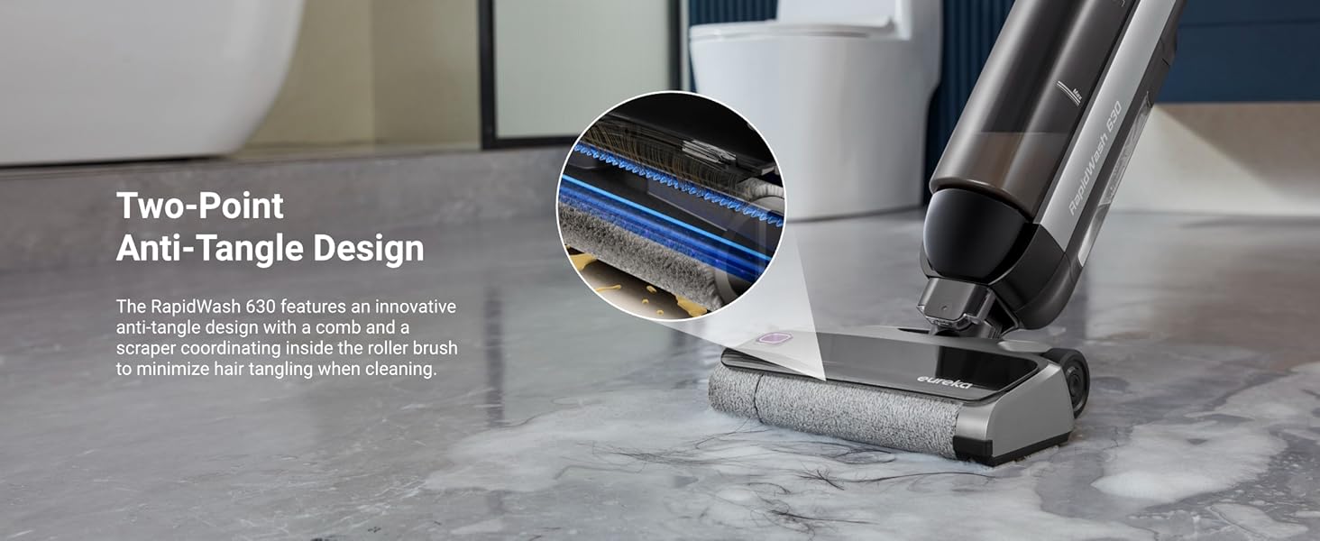 Eureka RapidWash 630 Cordless Wet Dry Cleaner 170° Reclinable Hot Air Drying Self Cleaning Vacuum Mop Combo for Hard Floors Pet Hair Sticky Messes, TiktokShopSpringGlowUp Eureka RapidWash 630 Cordless Wet Dry Cleaner 170° Reclinable Hot Air Drying Self Cleaning Vacuum Mop Combo for Hard Floors Pet Hair Sticky Messes, TiktokShopSpringGlowUp