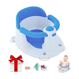 Baby Bath Seat for Babies 6 Months & Up, Bath Seats for Babies Sitting Up, Non-Slip,Open Design,  Compact Toddler Bath Seat.