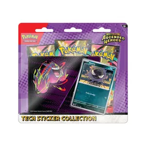 Pokemon English Mega Evolution: Ascended Heroes Tech Sticker Collection CARDS LIVE OPENING