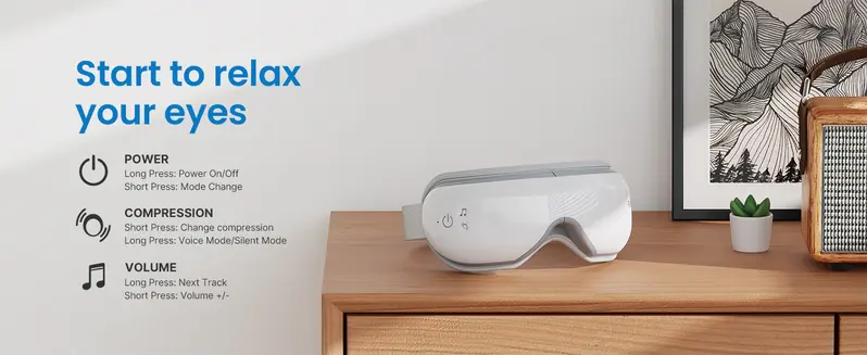 RENPHO Eyeris 1 Heat Massager with Bluetooth Music, Smart Mask for Adults, USB/Micro USB Charging Ports, Summervibes Comfort Gift for Boyfriend, Eye Care Selfcare Personal Care for Women RENPHO Eyeris 1 Heat Massager with Bluetooth Music, Smart Mask for Adults, USB/Micro USB Charging Ports, Summervibes Comfort Gift for Boyfriend, Eye Care Selfcare Personal Care for Women