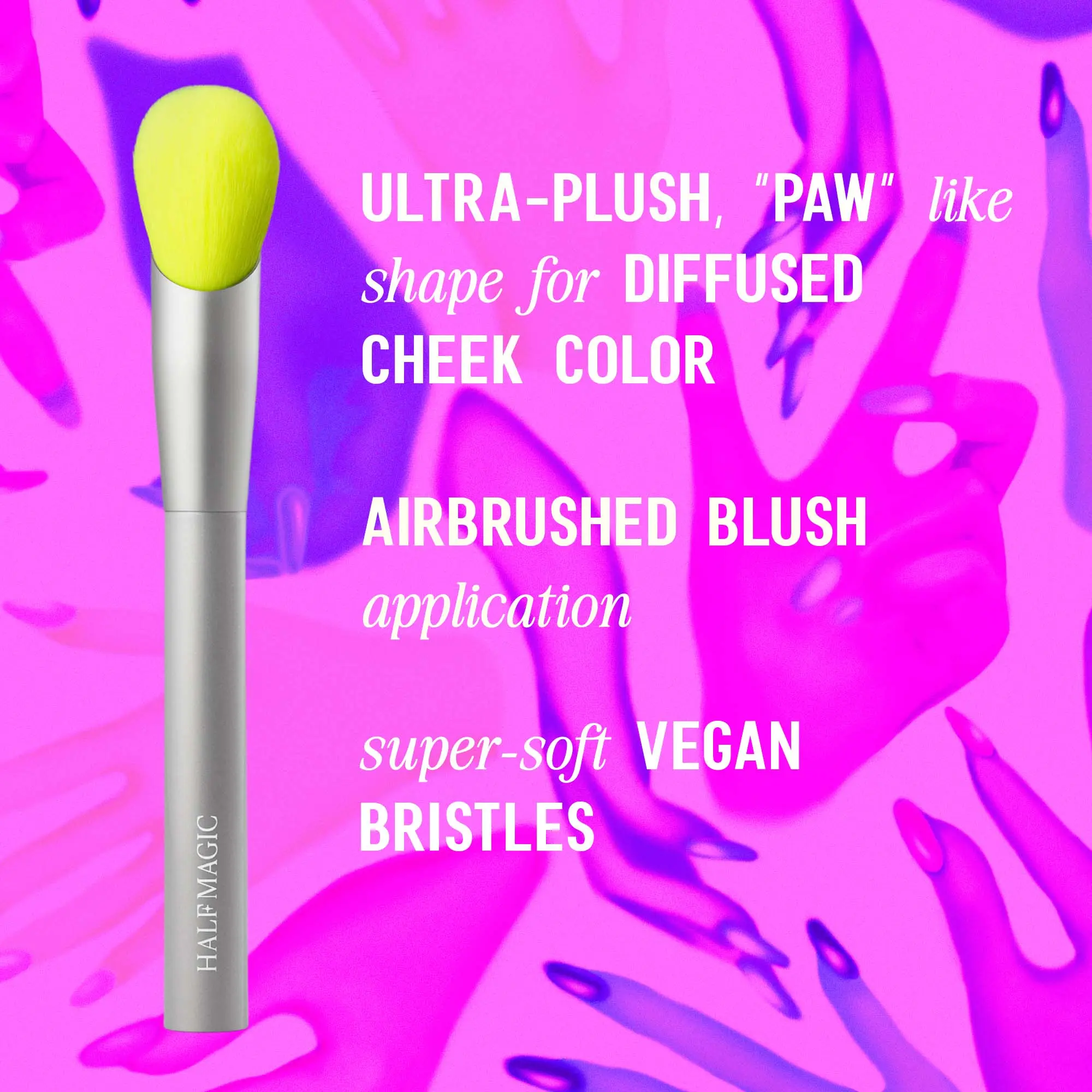 BABY PAW | Synthetic Blush Brush for Soft Blur Application BABY PAW | Synthetic Blush Brush for Soft Blur Application