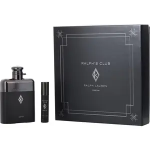 Ralph's Club Set-Parfum Spray 3.4 Oz & Parfum Spray 0.34 Oz Mini For Men