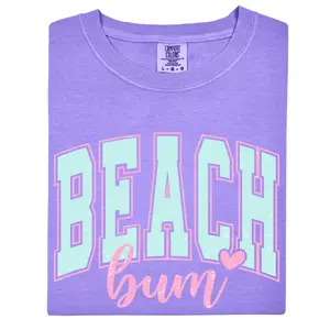 Beach Bum Tee, Beach Bum Comfort Colors Tee