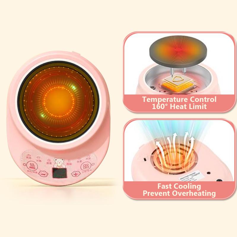 Children's Cooking Set - Safe Mini Kitchen with Induction Cooker, 14-Piece Dishware, Utensils, & Anti-Scald Rack for Toddlers, Montessori-Inspired Toy for Girls & Boys Ages 8-12