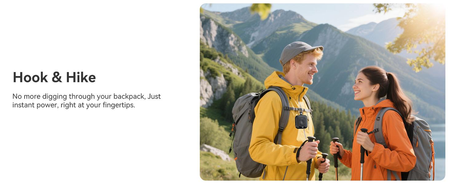 10000mAh Portable Charger Power Bank, 3-in-1 Wireless Battery Pack with Built-in USB-C & Lightning Cables, 22.5W Fast Charging, LED Display for iPhone, Apple Watch & Android Chargeable