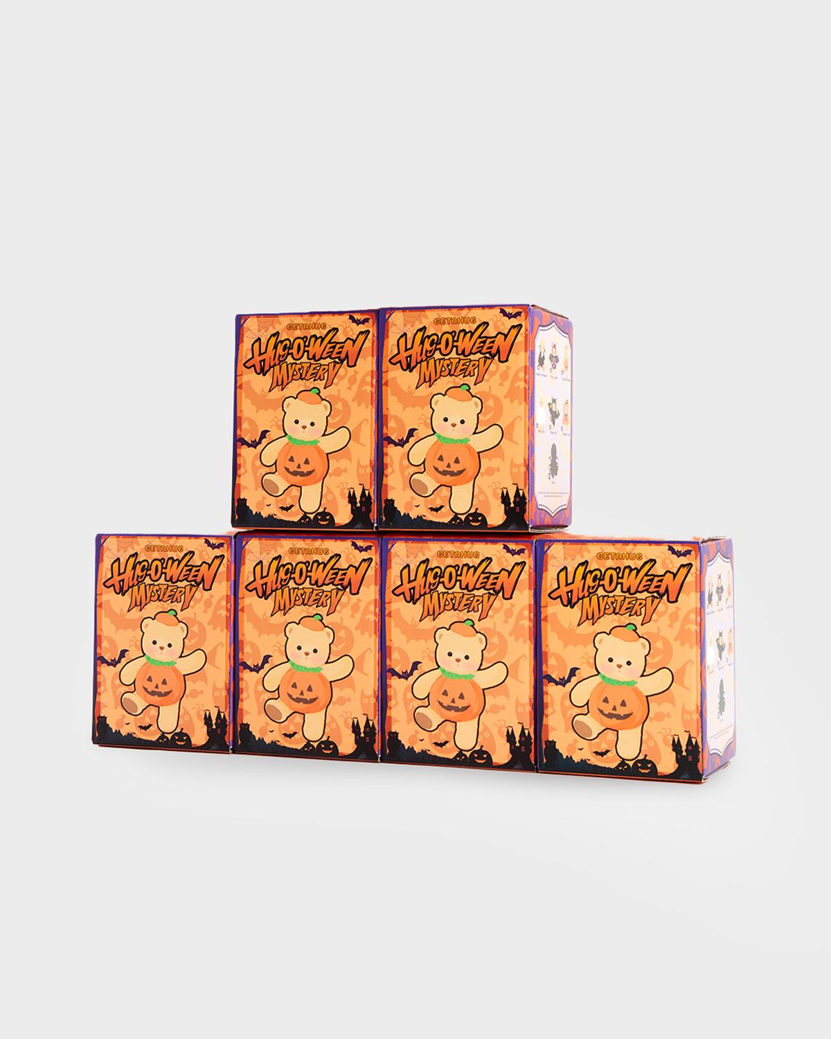 Getahug Halloween Series Mini Bear Blind Box, Halloween Limited Edition 5.9 inches plush Pendant Keychains Bag Charm Gifts