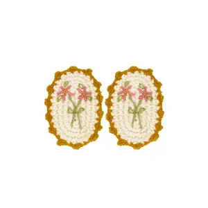 Wild Wawa Crochet Clip Set in Early Blooms