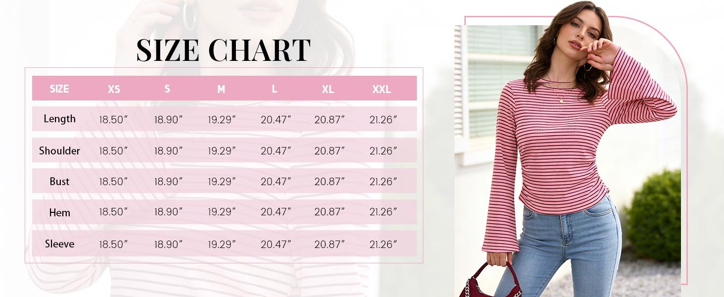 Mundoven Womens Long Sleeve Shirts 2026 Spring Crop Going Out Tops Casual Boat Neck Bell Sleeve Ribbed Ruched Y2K Clothes Mundoven Womens Long Sleeve Shirts 2026 Spring Crop Going Out Tops Casual Boat Neck Bell Sleeve Ribbed Ruched Y2K Clothes