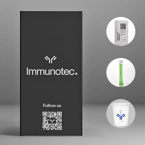 Immunotec Immunocal Platinum + Superfoods Blend 10-Pack Travel Size Healthcare Bundle - Gluten-Free, GMO-Free Dietary Fitness Vitamin & Protein Powder, Natural Clean Cellular Energy, Immune Support, No Artificial Flavors Nutritional Supplements