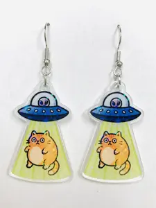 UFO CAT ABDUCTION earrings