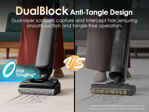 Tineco Floor One S7 Artist Wet Dry Vacuum Cleaner, 22kPa Suction, iLoop Smart Sensor, DualBlock Anti-Tangle Design, 185℉ Flashdry, 50 Min Runtime, Dual-Edge Cleaning, 180° Lay-Flat