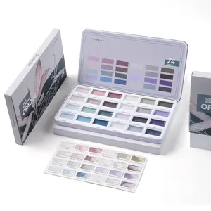 Fuumuui 24-Color Opaque Semi-Solid Watercolor Paint Set - Muted Color-TiktokShopSpringGlowUp Fuumuui 24-Color Opaque Semi-Solid Watercolor Paint Set - Muted Color-TiktokShopSpringGlowUp