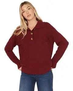 Ariat Women's 1/4 Button-Down Sweater - 10062810