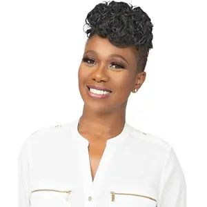 Janet Collection Remy Illusion Top Piece - ACCORDION WIGLET