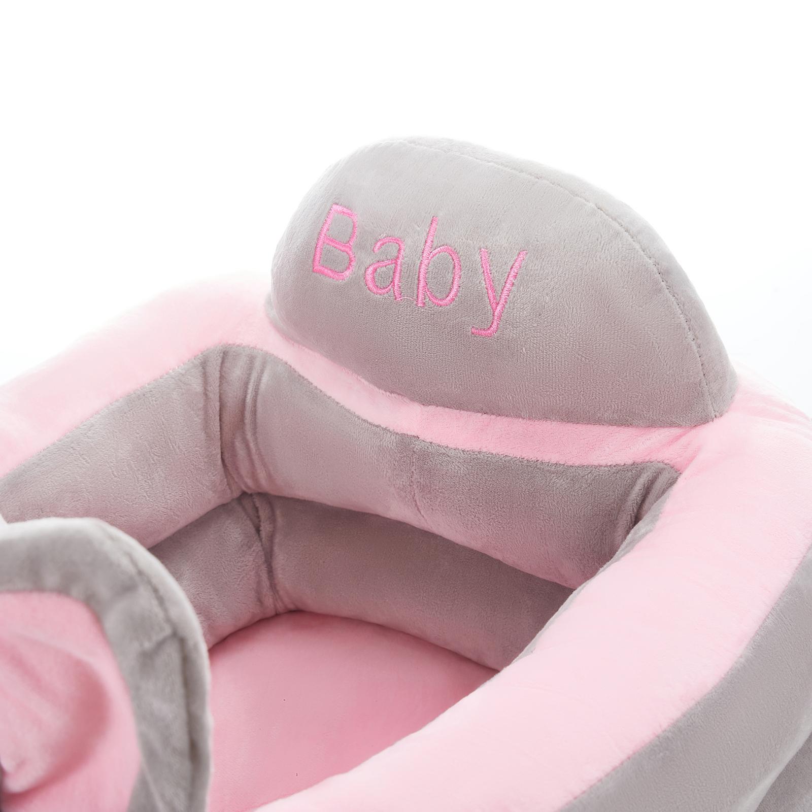 Baby Sitting Chair Cute Elephant Infant Lounger Floor Seat Baby Learning to Sit Chair for 4 Months & Up