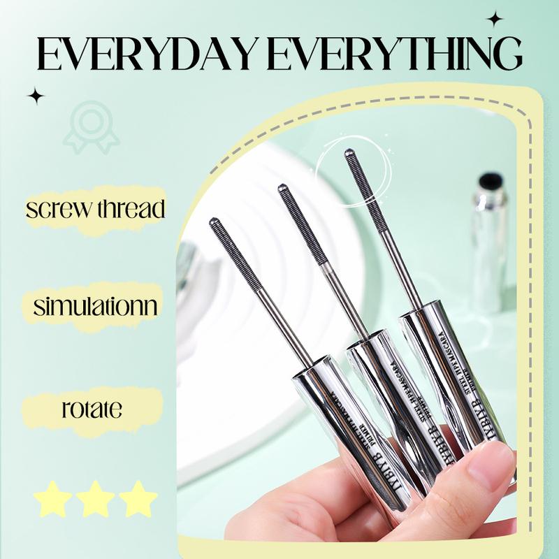 AMG Steel Tube Mascara Primer Waterproof Long-Lasting Volumizing Curling Lengthening Smudge-Proof Defines Each Lash Portable for All Looks Makeup Flawless Cosmetic