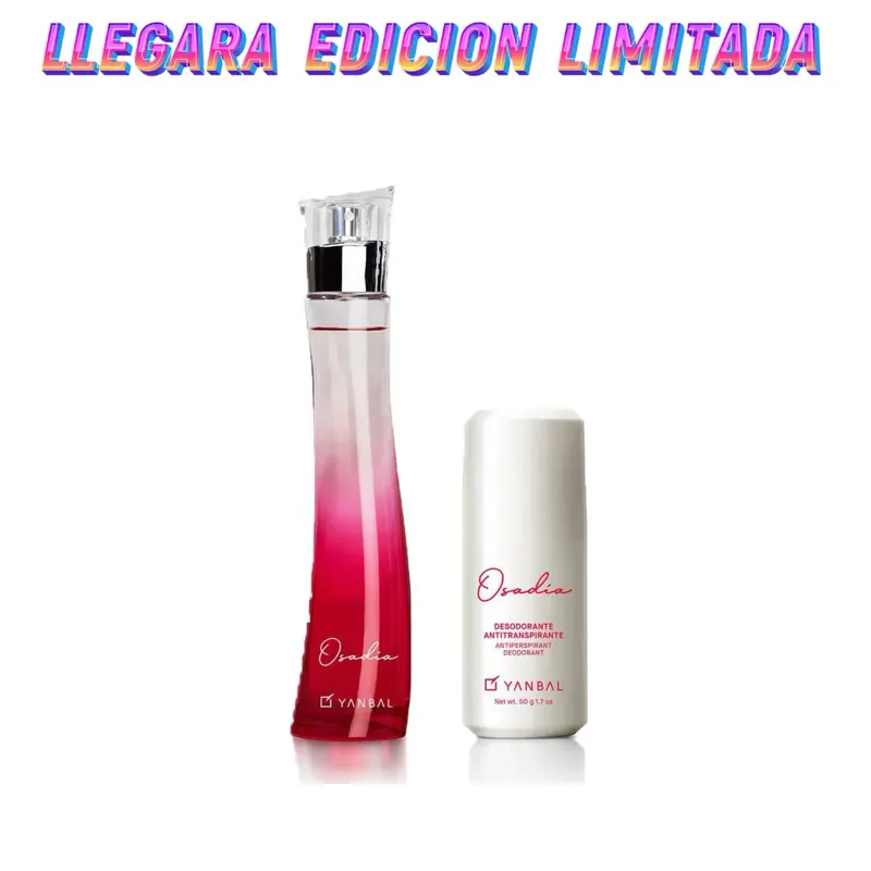 Yanbal Fragancia Osadía for Women's - Limited Edition Perfume & Deodorant Set for Dama