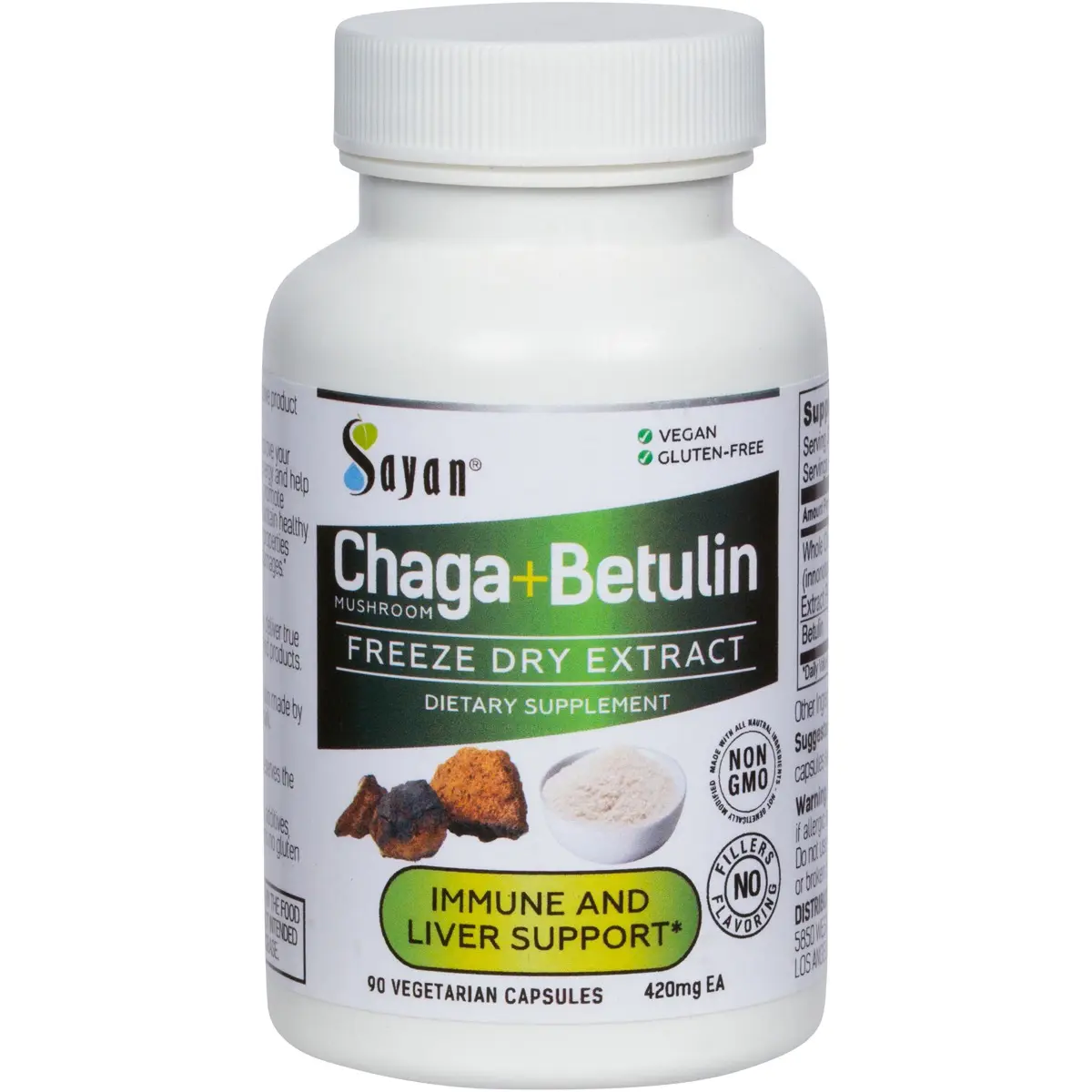 Chaga Extract Plus Betulin Capsules*