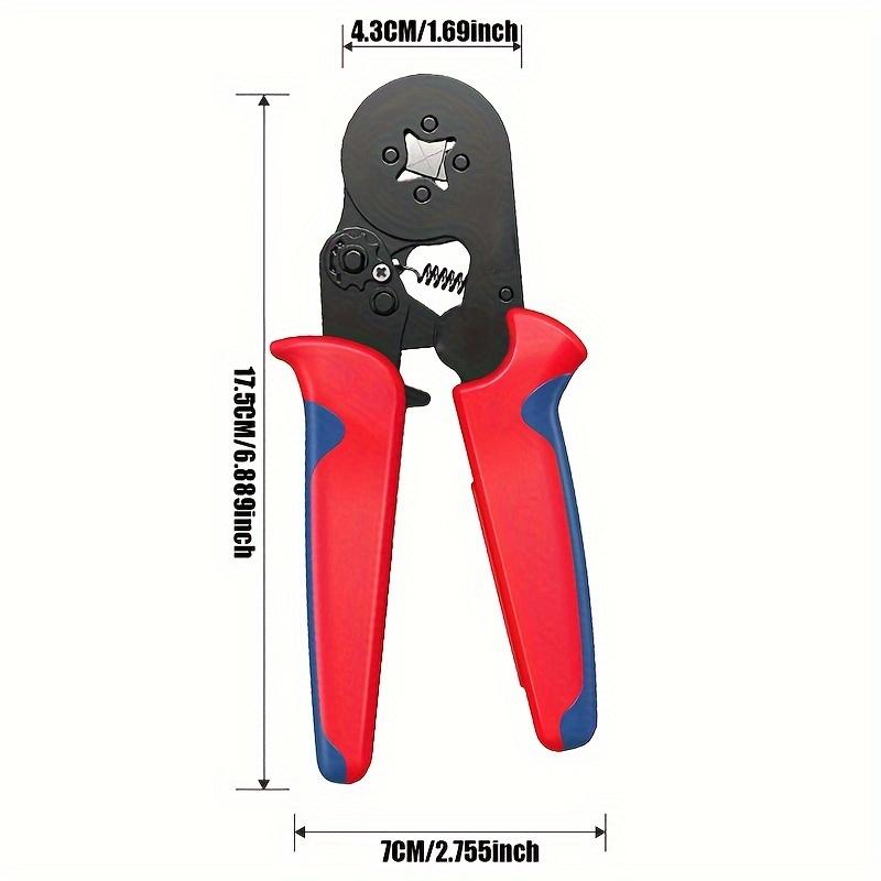 Multifunctional Wire Terminal Crimping Tool Kit with 1200 Pieces, Durable Carry Box, Ergonomic Design for DIY Projects, Heavy-Duty Wire Pliers, Hand Tool for Vlogging Tasks