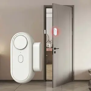 New Home Security Door Stopper Alarm - Easy to Install No Tools Needed, 4 Sensitivity Modes, Instant Alarm When Pushed