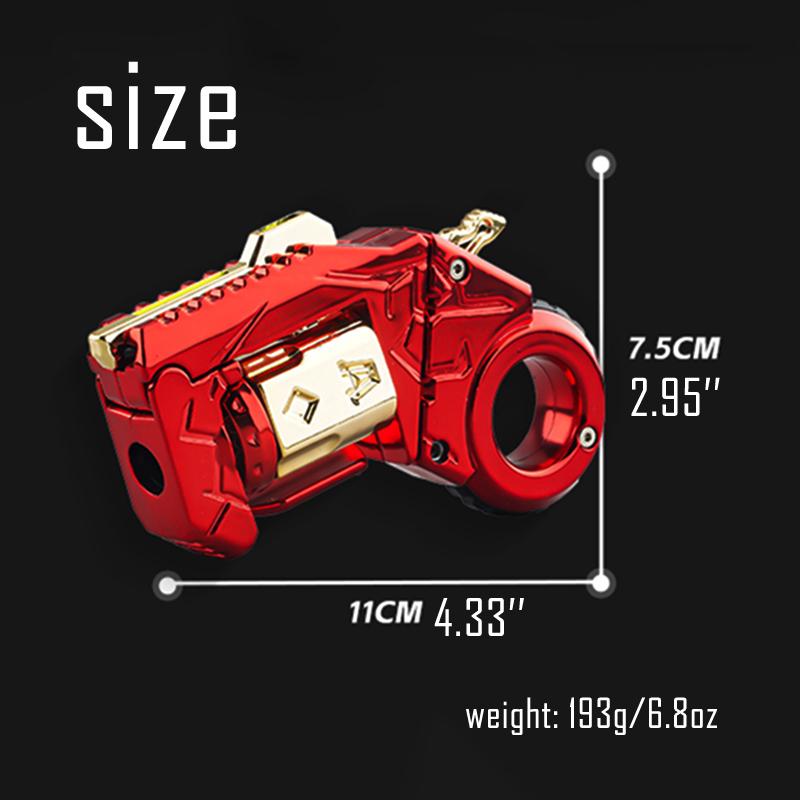 Pocket Size Mini Metal Blaster Stress Relief Toy Emittable Fingertip Toys Heavyweight Fidget Toys