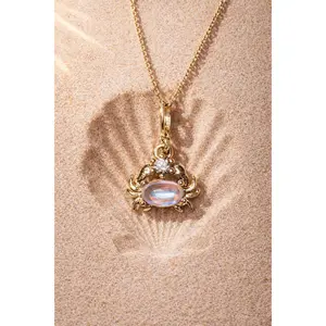 Crab Charm Pendant