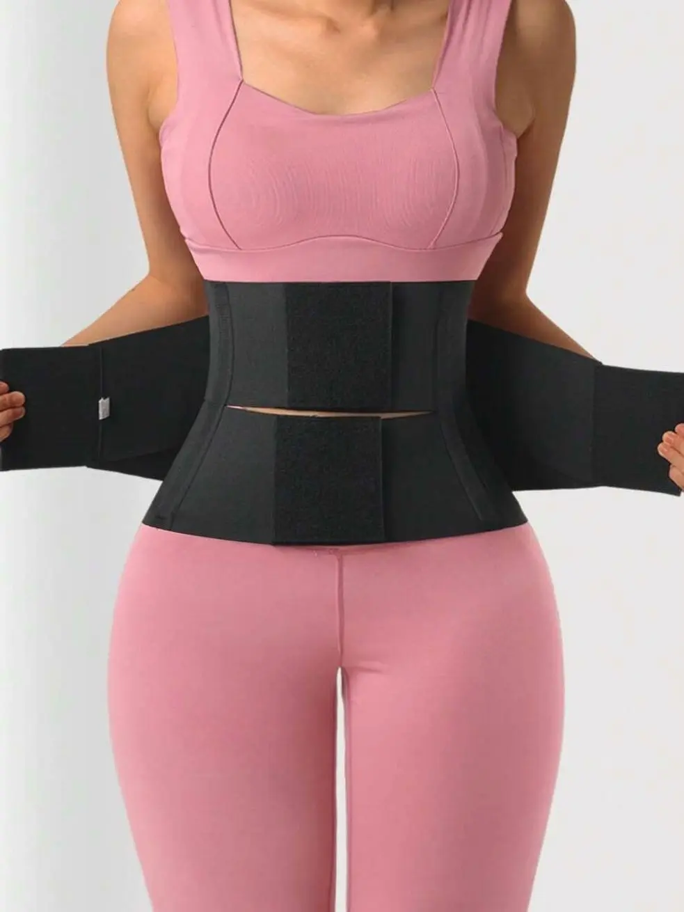 Adjustable Waist Trainer, Leopard Print Waist Cincher, Elastic Waist Belt For Waist Slimming, Confidence Boost