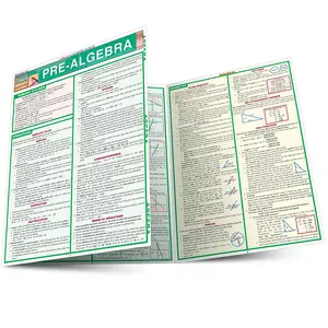 QuickStudy | Pre-Algebra Laminated Study Guide