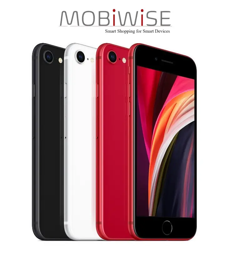 Refurbished Excellent iPhone SE 2nd Generation 2020 Smartphone - Fully Unlocked Cellphone Device with A13 Chip, Fast Charging Support, and 1-Year Warranty