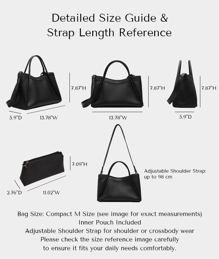 NEWBELLA Kelly M – Upgraded Version  2 PCS Set Top Handle Bag/ PU Leather/Collection Kelly L /kelly M Magnetic Closure, No Internal Compartments, 2025 , Vegan Leather,day gift, Magnetic Closure, Ideal for Office, Perfect for Fashionistas,FallFreshness
