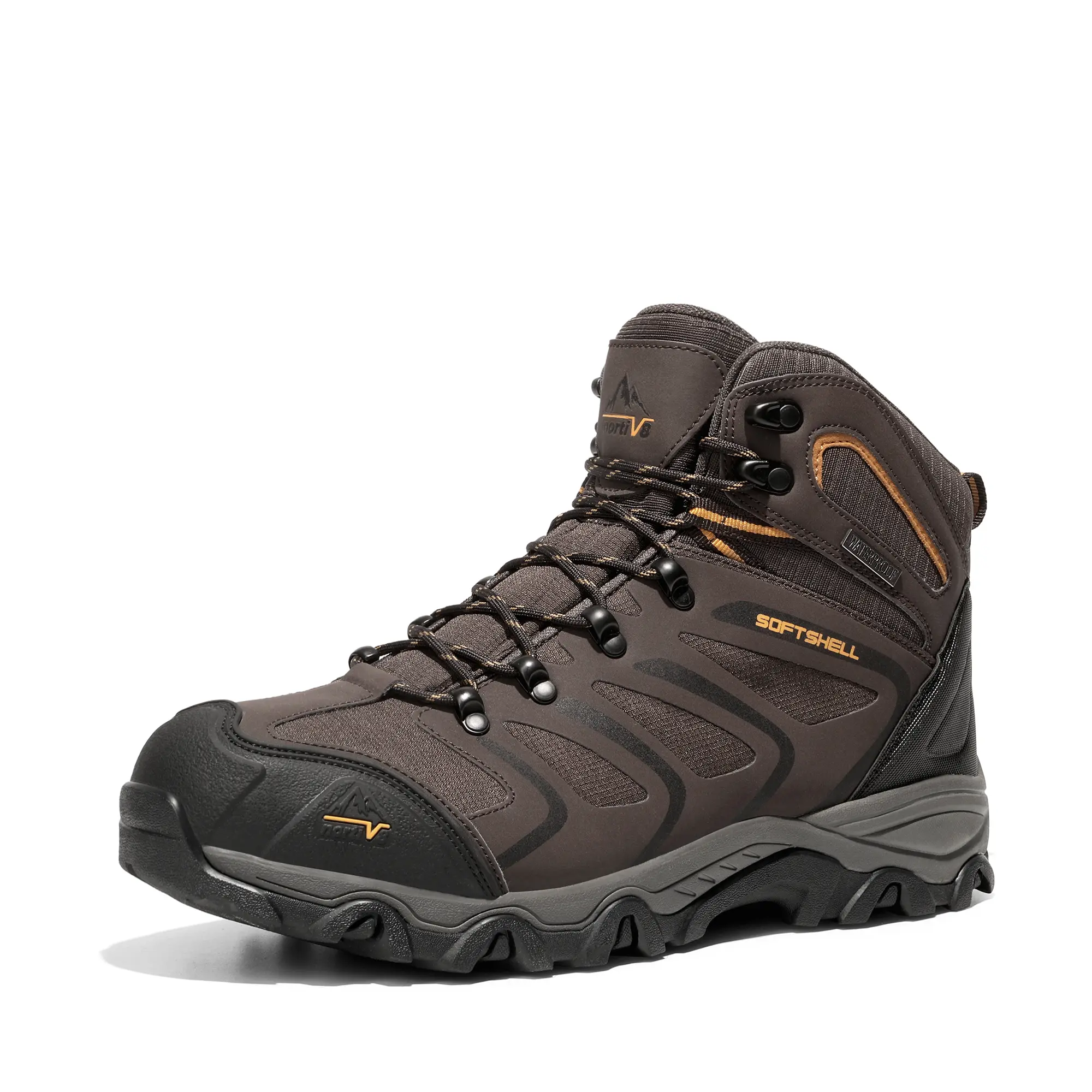 Armadillo Series Men's & Women's Wide-Fit Waterproof Hiking Boots, Premium Hiking Shoes for Trekking Camping, Trekking Camping Shoes