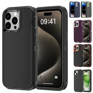 Shockproof Protective Case for iPhone with Camera Protection