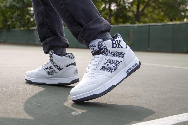 KINGS SL Series Navy White Black Sneakers for Men, Casual Shoes Footwear with BK Logo, Comfortable Sole Training Runner, Perfect Valentine's Day Gift for Men  Athletic Trainer Running