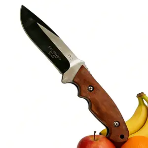 EdcD2 outdoor multifunctional knife, outdoor tool knife, camping fruit knife, suitable for fishing, hiking, camping, collecting and other scenarios