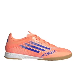adidas Mens F50 League Indoor Soccer Cleats - Orange adidas Mens F50 League Indoor Soccer Cleats - Orange