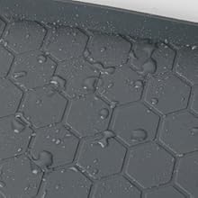 MECHEER Silicone Under Sink Mat Waterproof 34" x 22" for Kitchen Bathroom Cabinets Tray,Shelf Coasters Organization Liner Tableware, Home Improvement