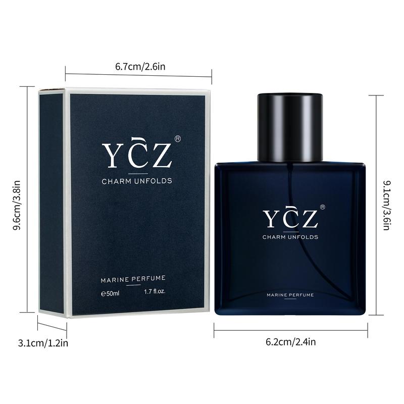 YCZ Midnight Gentleman Eau de Parfum for Men 50ml Lasting Oriental