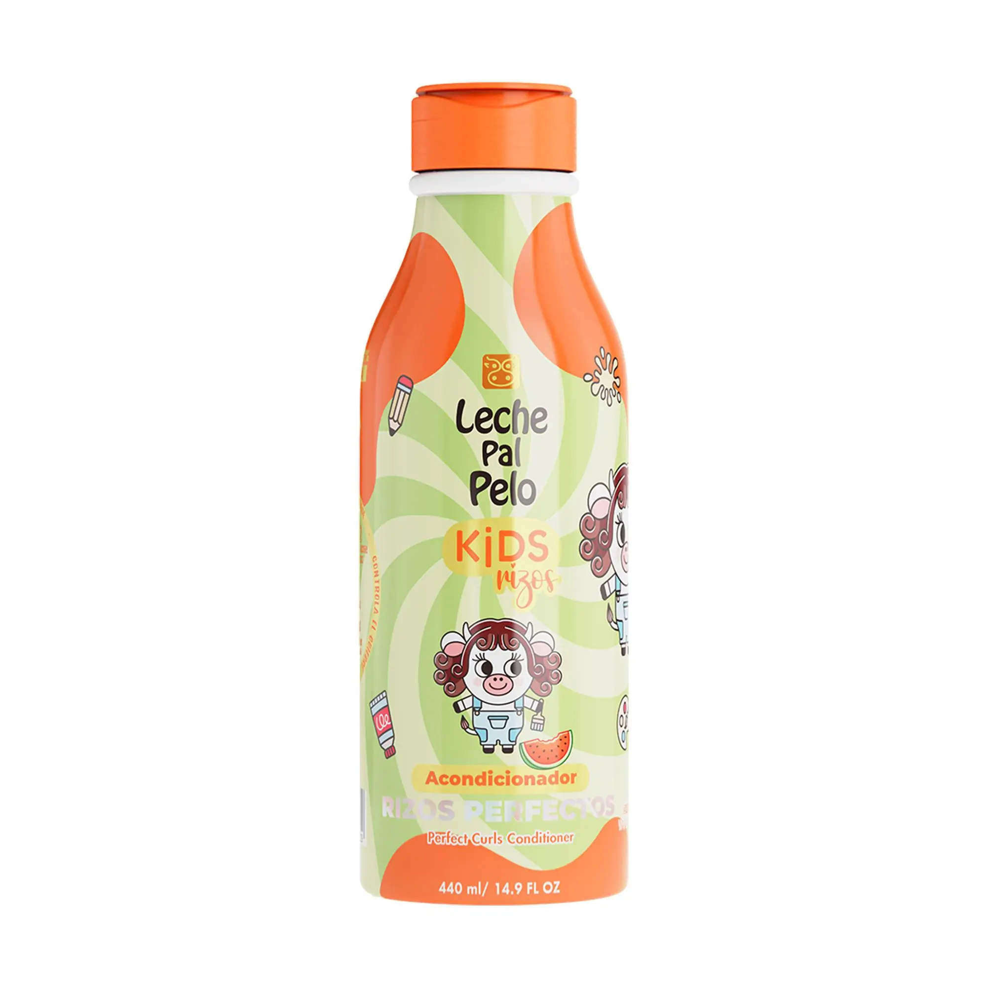 Leche Pal Pelo Kids Curly - Perfect Curl Conditioner - Hair Conditioner with Jojoba Oil, Oat Milk, and Shea Butter - Curly Hair Products - 14.9 oz