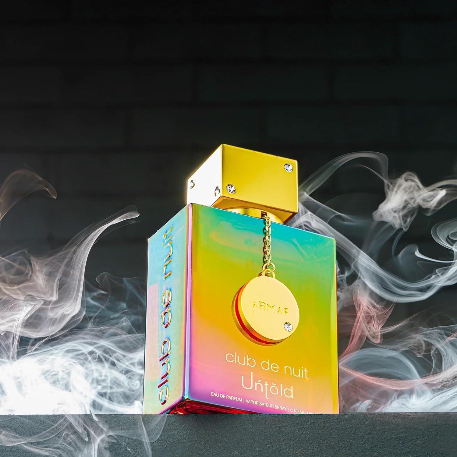ARMAF Club de Nuit Untold Eau de Parfum Spray 3.6 Oz for Men Perfume Fragrance Scent ARMAF Club de Nuit Untold Eau de Parfum Spray 3.6 Oz for Men Perfume Fragrance Scent