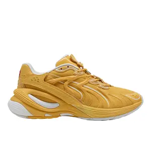 PUMA Mens Inverse Tails Lace Up Sneakers Shoes Casual - Yellow