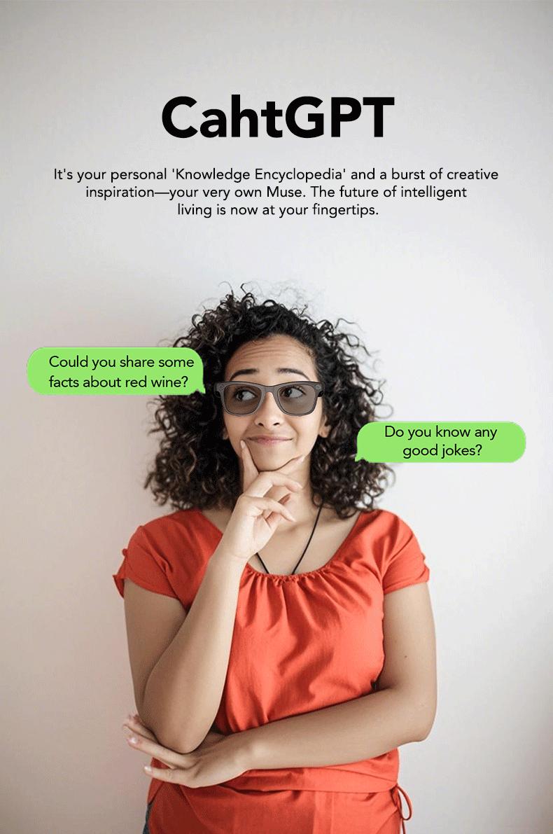 Smart AI Camera Glasses with 8MP Photochromic Lenses ,Button Touch Adjustment for Travel Outdoor Adventures Hands-Free Photography 160+Languages Real-Time Translation Bluetooth Wireless Wearable Video Recording UV Protection ,Black Friday & Cyber Monday