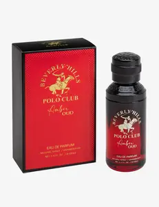 Beverly Hills Polo Club | Amber Oud 3.4oz / 100ml Eau de Parfum Spray – Smooth Warm Amber Vanilla & Oud Fragrance – Timeless Fresh Scent – Long-Lasting All-Day Wear | Ideal for Everyday Use or Special Occasions Elegant Perfume