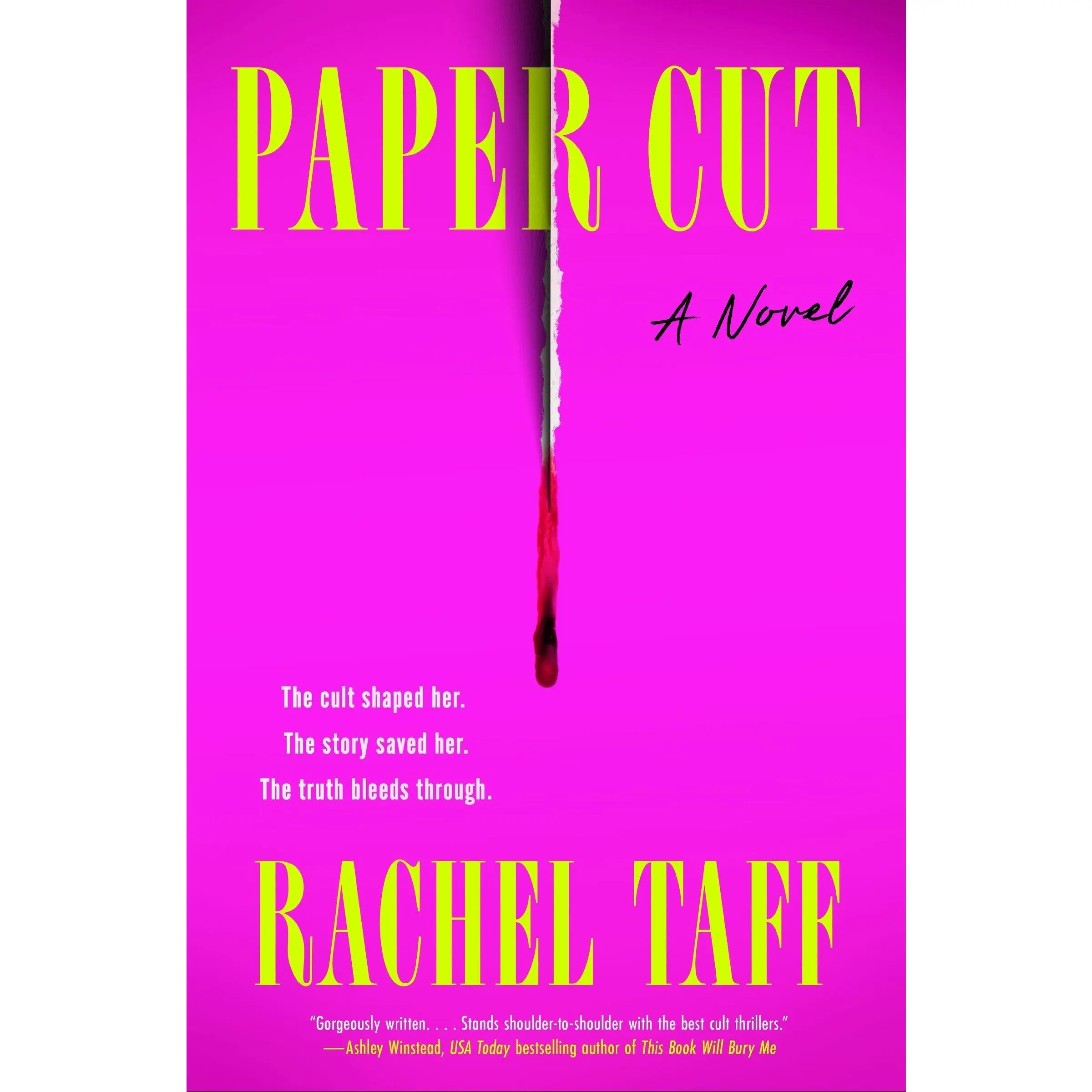 Paper Cut: A Novel by Rachel Taff [Hardback Book]