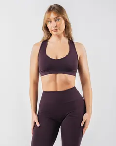 Amplify Contour Bra - Black Garnet
