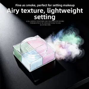 UMF Girl Hair Face Powder Ultra-Fine Matte Blurring Loose 20g Compact Waterproof Flawless Finish for All Skin Tones Oil-Control Travel Daily Use Makeup Setting Dusting Powder - Cosmetic Translucent