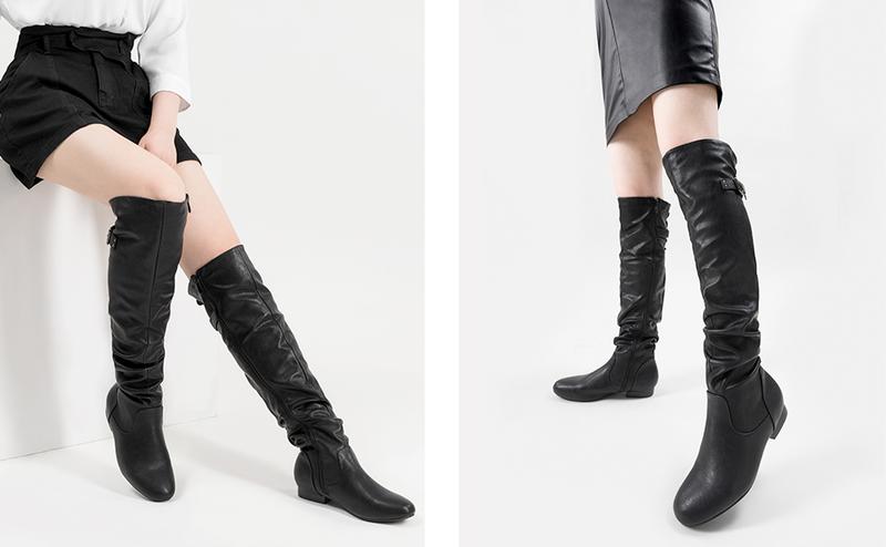 Dream Pairs Women's  Comfort Over-the-knee Boots