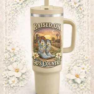 Raised on 90s country tumbler