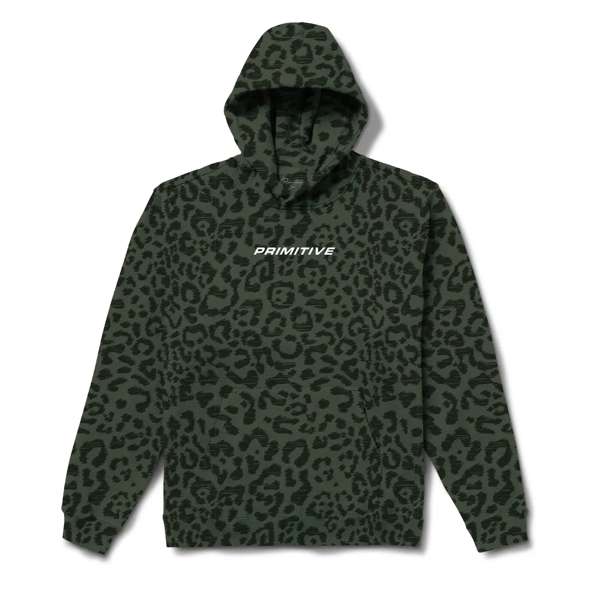 PRIMITIVE APPAREL Men's Quest Boxy Fit Hoodie, Heavy-Weight 500gsm Cotton Fleece Sweatshirt Top with All-Over Print, Tops, Sweatshirts, Fabric, Menswear, Casual, Long Sleeve, Pullover, Satin, Flat Satin