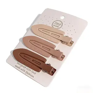 3 Pack No Crease Hair Clips No Bend Pin Curl Clips for Hair Styling & Makeup Secure Hold Prevents Creases Ideal for Makeup and Styling camp gear camping essentials Hairpin